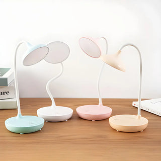 Modern Minimalist Round Adjustable Neck Table Lamp Zawala Image - 1