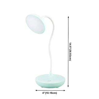 Modern Minimalist Round Adjustable Neck Table Lamp Zawala Image - 15