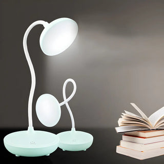 Modern Minimalist Round Adjustable Neck Table Lamp Zawala Image - 7