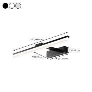 ZOWALA - Modern Geometric Bathroom LED Vanity Sconce Light Image - 15