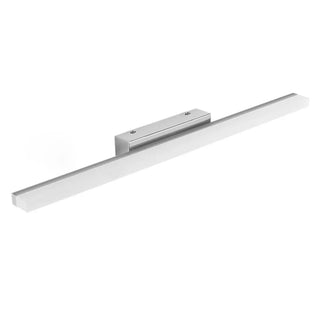 ZOWALA - Minimalist Silver Rectangular Vanity Mirror Light Image - 11