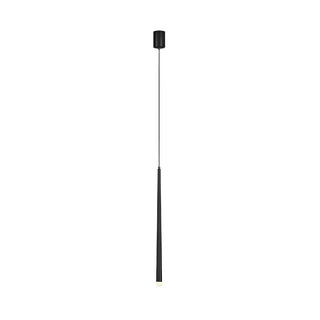 ZOWALA - Minimalist Slim Black Dual Tube Acrylic Bedroom Pendant Light Image - 11
