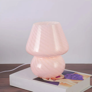 Minimalist Small White Ceramic Atmosphere Table Lamp Zawala Image - 2