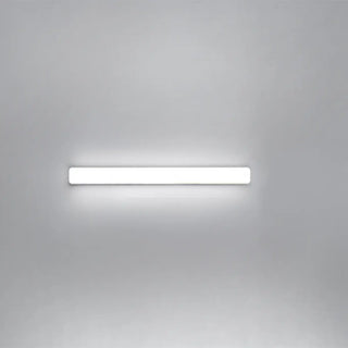 Straight White Minimalist LED Bathroom Vanity Light Zawala Image - 4