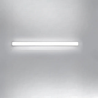 Straight White Minimalist LED Bathroom Vanity Light Zawala Image - 6