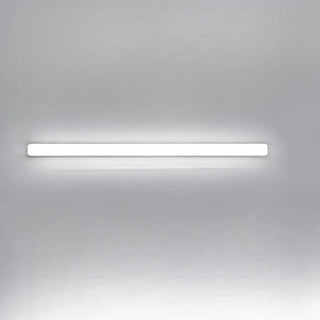 Straight White Minimalist LED Bathroom Vanity Light Zawala Image - 7