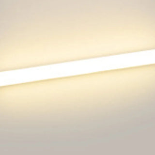 Straight White Minimalist LED Bathroom Vanity Light Zawala Image - 8