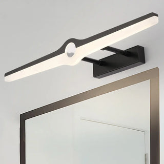 Modern Minimalist Straight LED Bathroom Vanity Light Zawala Image - 2