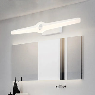 Modern Minimalist Straight LED Bathroom Vanity Light Zawala Image - 5