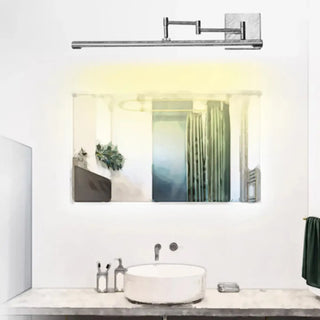 ZOWALA - Minimalist Adjustable Black Cylinder Vanity Light Image - 3