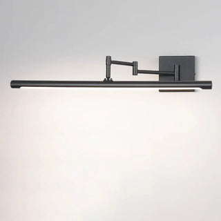 ZOWALA - Minimalist Adjustable Black Cylinder Vanity Light Image - 5