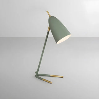Minimalist Conical Metal Shade Bedside Table Lamp Zawala Image - 10