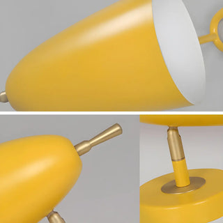 Minimalist Conical Metal Shade Bedside Table Lamp Zawala Image - 13