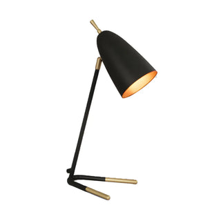 Minimalist Conical Metal Shade Bedside Table Lamp Zawala Image - 14