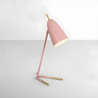 Minimalist Conical Metal Shade Bedside Table Lamp Zawala Image - 9