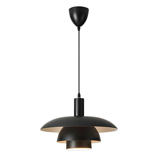 ZOWALA - Industrial Dining Room Red Metal Multi-Tier Pendant Light Image - 19