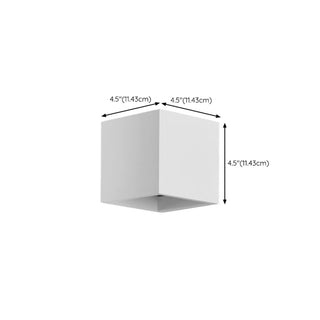 Minimalist Uplight White Half Moon LED Wall Sconce Zawala Image - 15
