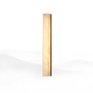ZOWALA - Minimalist Marble Vertical LED Wall Sconce Light Image - 12