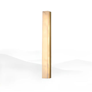 ZOWALA - Minimalist Marble Vertical LED Wall Sconce Light Image - 13
