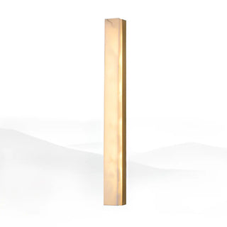 ZOWALA - Minimalist Marble Vertical LED Wall Sconce Light Image - 14
