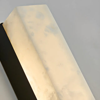 ZOWALA - Minimalist Marble Vertical LED Wall Sconce Light Image - 17