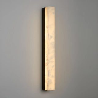 ZOWALA - Minimalist Marble Vertical LED Wall Sconce Light Image - 6