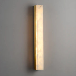 ZOWALA - Minimalist Marble Vertical LED Wall Sconce Light Image - 7