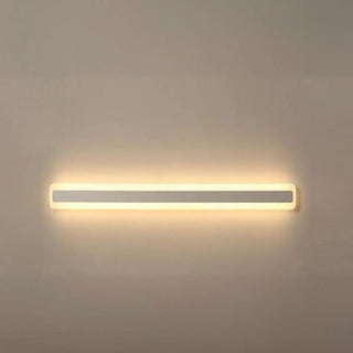 Minimalist White Rectangular LED Bathroom Vanity Light Zawala Image - 15