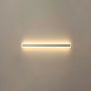 Minimalist White Rectangular LED Bathroom Vanity Light Zawala Image - 16