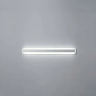 Minimalist White Rectangular LED Bathroom Vanity Light Zawala Image - 7