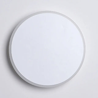 ZOWALA - Minimalist White Round LED Acrylic Wall Sconce Image - 13