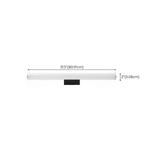 ZOWALA - Modern White Cylinder LED Vanity Light Fixture Image - 20