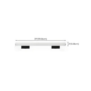 ZOWALA - Modern White Cylinder LED Vanity Light Fixture Image - 21