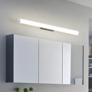 ZOWALA - Modern White Cylinder LED Vanity Light Fixture Image - 3