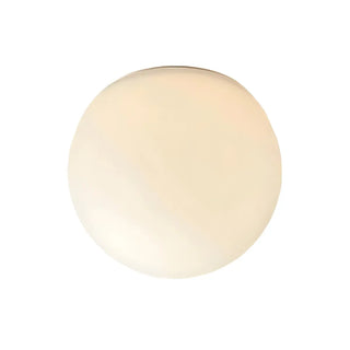 Minimalist Bedroom White Ball Flush Mount Ceiling Light Zawala Image - 12