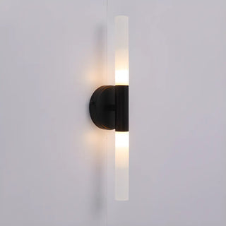 ZOWALA - Minimalist White Glass Column Bathroom Vanity Light Image - 14