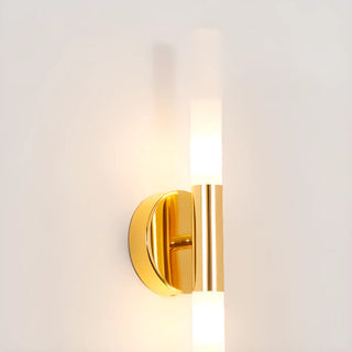 ZOWALA - Minimalist White Glass Column Bathroom Vanity Light Image - 15