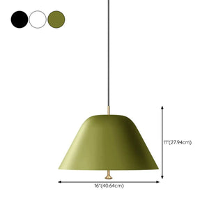ZOWALA - Modern Minimalist Cone Mixed Colors Glass Pendant Light Image - 11