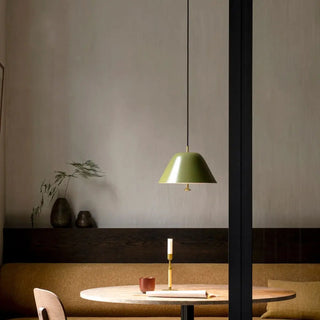 ZOWALA - Modern Minimalist Cone Mixed Colors Glass Pendant Light Image - 6