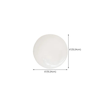 ZOWALA - Minimalist White Globe LED Wall Sconce Light #size
