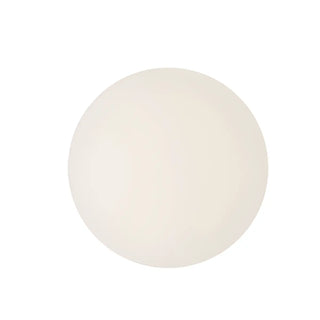 ZOWALA - Minimalist White Globe LED Wall Sconce Light Image - 5