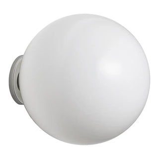 ZOWALA - Minimalist White Globe LED Wall Sconce Light Image - 7
