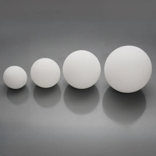 ZOWALA - Minimalist White Globe LED Wall Sconce Light Image - 8