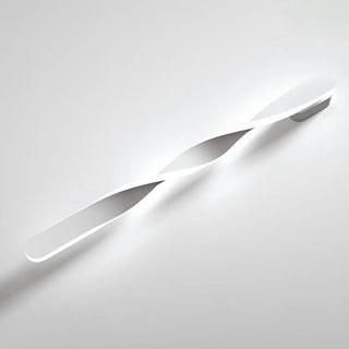 ZOWALA - Minimalist Rotating Wave Metal LED Vanity Wall Light Image - 11