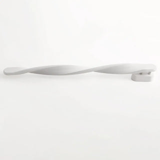 ZOWALA - Minimalist Rotating Wave Metal LED Vanity Wall Light Image - 27