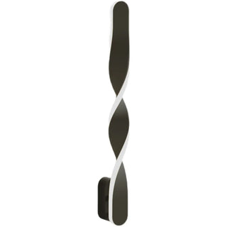 ZOWALA - Minimalist Rotating Wave Metal LED Vanity Wall Light Image - 31