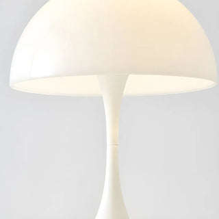 Minimalist White Dome Shade Glass Decorative Table Lamp Zawala Image - 7