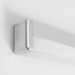 ZOWALA - Modern Black Rectangluar LED Bathroom Vanity Light Image - 11
