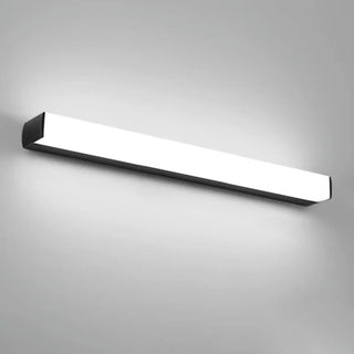 ZOWALA - Modern Black Rectangluar LED Bathroom Vanity Light Image - 6