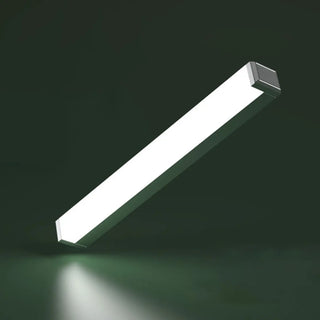 ZOWALA - Modern Black Rectangluar LED Bathroom Vanity Light Image - 8